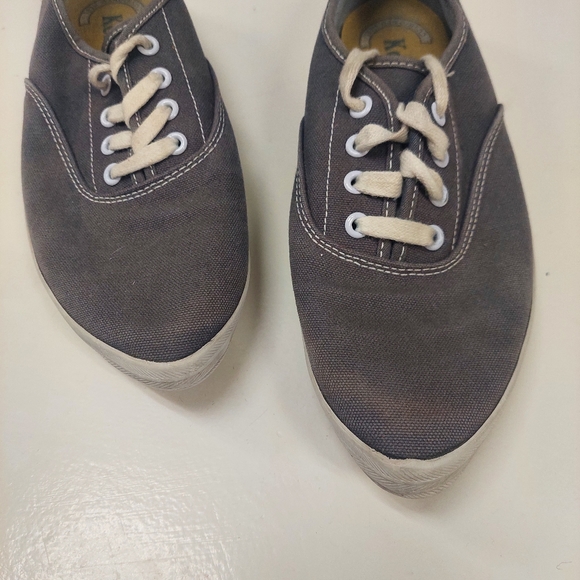 KEDS grey pointy sneakers lace - Picture 5 of 6